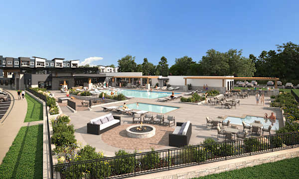 Orchard Park Townhomes property